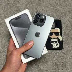 iPhone 15 Pro 128gb Černý Titan