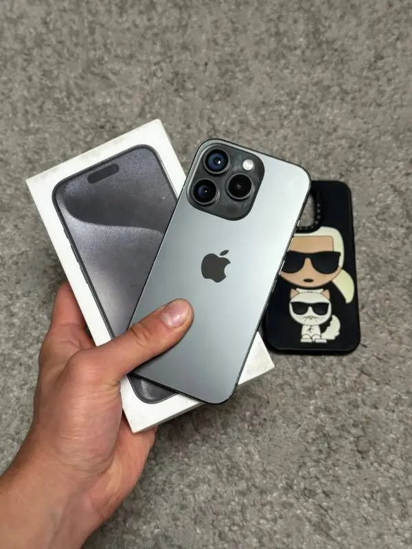 iPhone 15 Pro 128gb Černý Titan