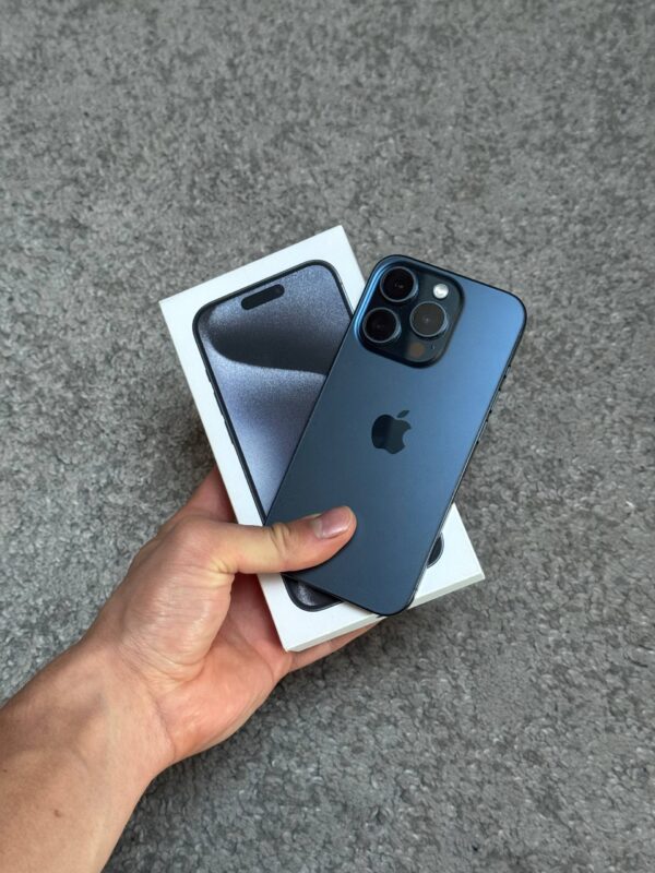iPhone 15 Pro 128gb Modrý Titan