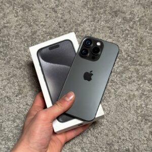 iPhone 15 Pro 128gb Black Titanium